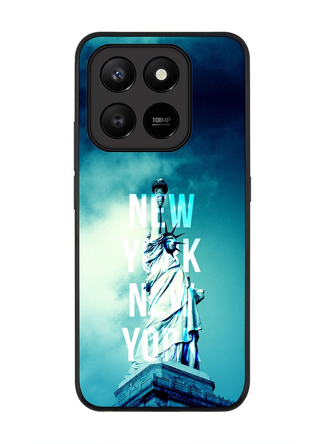 For Honor X7d 4G / X7d 5G / 400 Smart Case,Slim fit Camera Protection, Shockproof Thin Phone cover  - New York New York